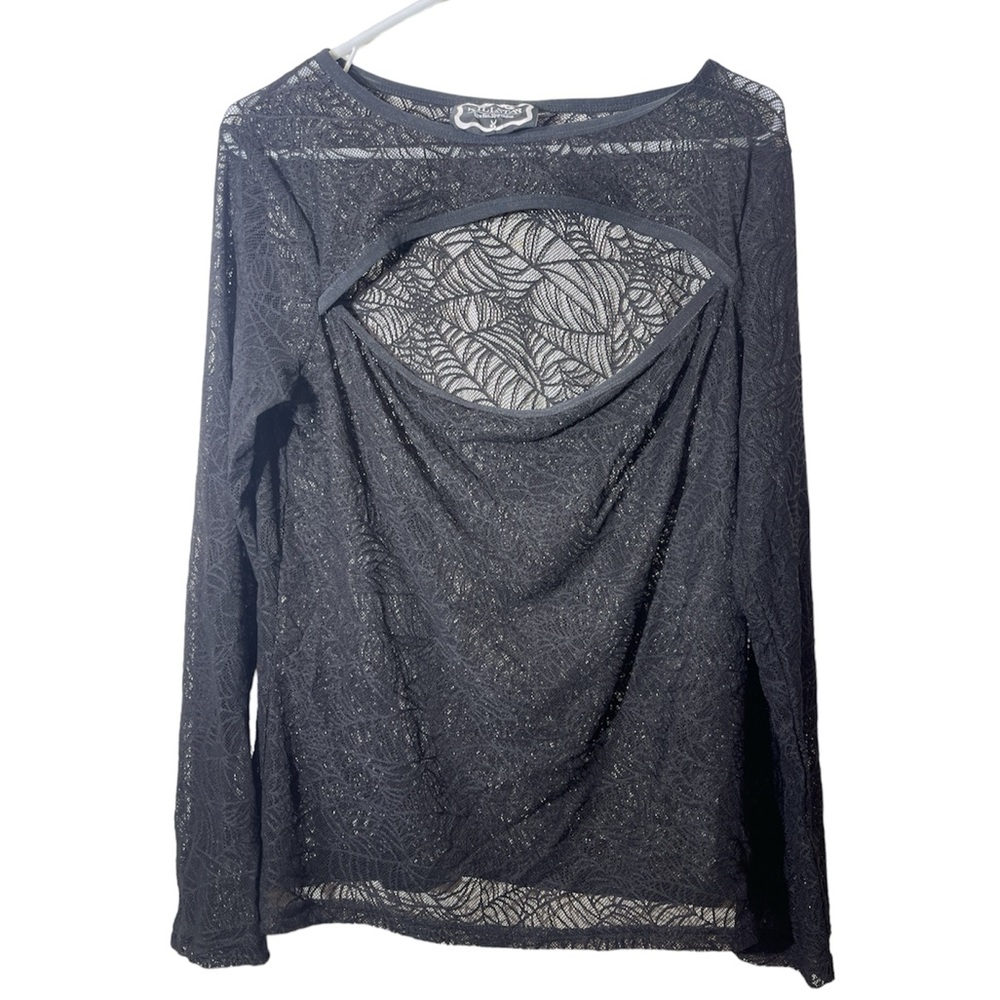 Killstar Spiderweb Mesh cut out top